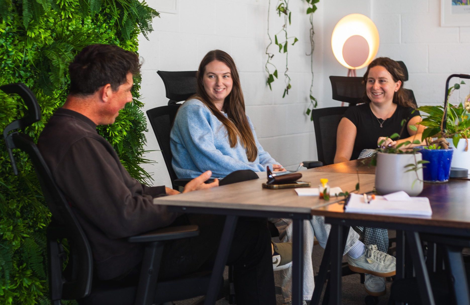 Peaky Digital Team talking